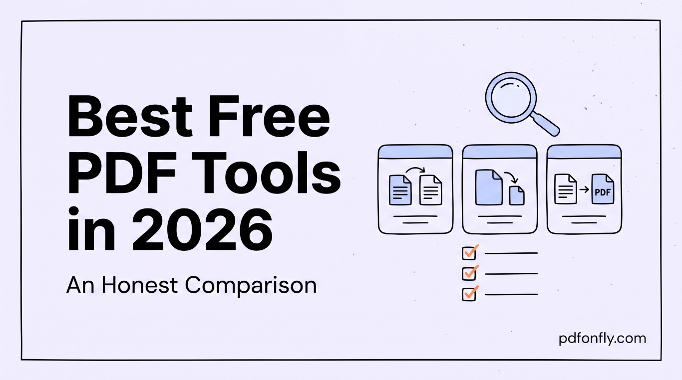 Best free PDF tools in 2026 comparison